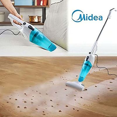 Midea 2-In-1 Upright Vacuum Cleaner 600W 600 W SC861 White/Blue